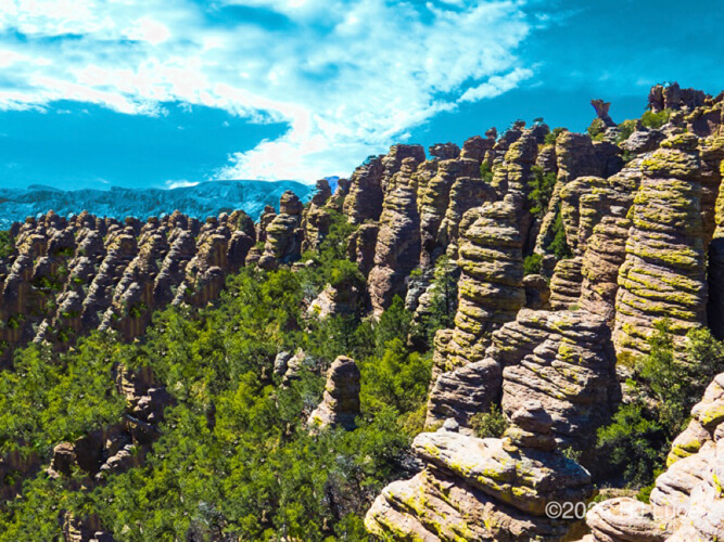 Wonderland of Rocks, Chiricahua National Monument, Arizona